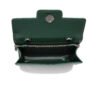 A0027 dark green silver buckle