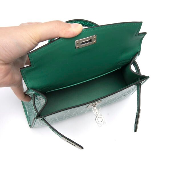 G-018 second generation American high-gloss bamboo green silver buckle